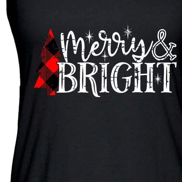 Merry & Bright Ladies Essential Flowy Tank