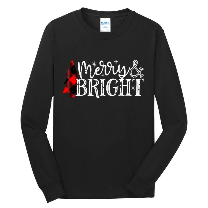 Merry & Bright Tall Long Sleeve T-Shirt