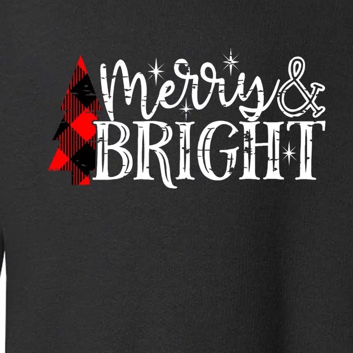 Merry & Bright Toddler Sweatshirt