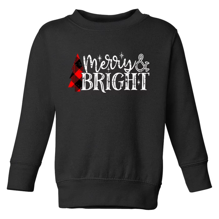 Merry & Bright Toddler Sweatshirt