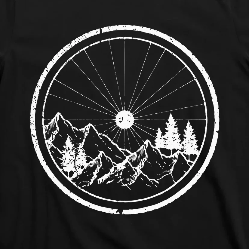 Mountain Bike MTB Cycling Bicycle Biking Gift T-Shirt