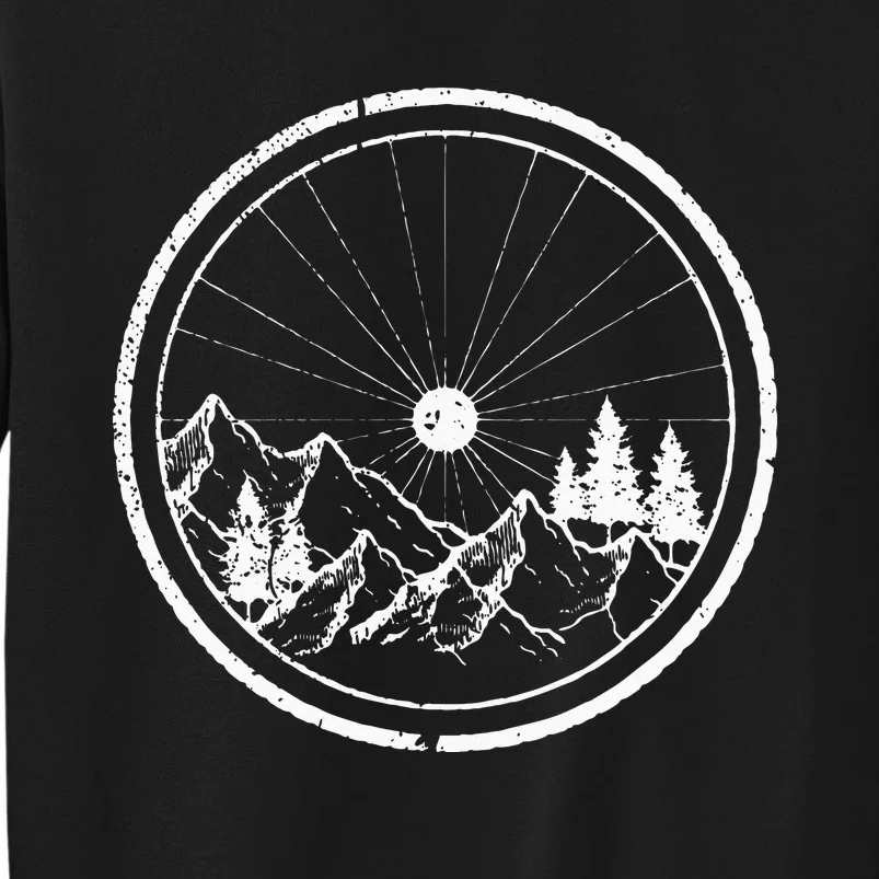 Mountain Bike MTB Cycling Bicycle Biking Gift Tall Sweatshirt