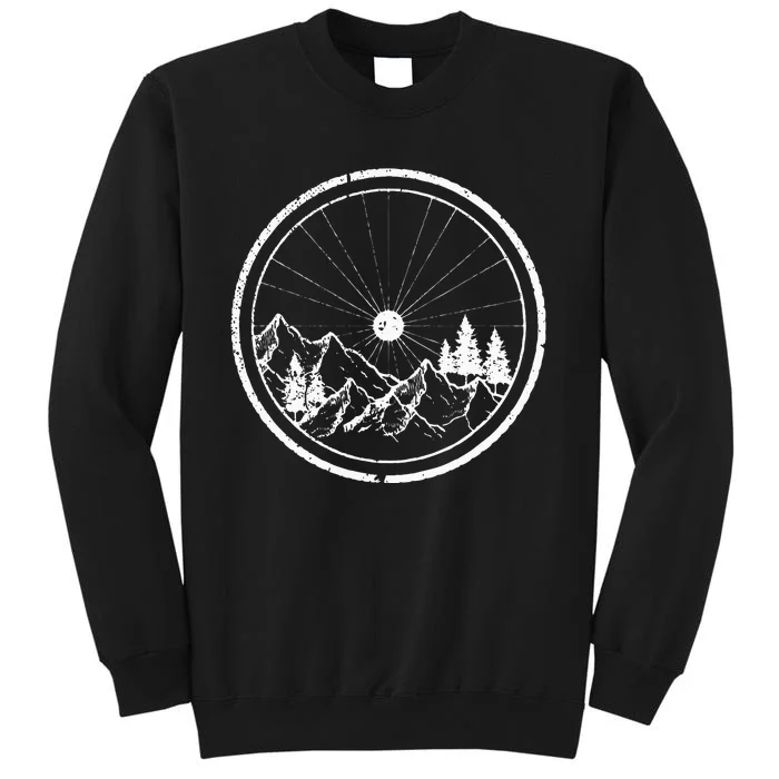 Mountain Bike MTB Cycling Bicycle Biking Gift Tall Sweatshirt