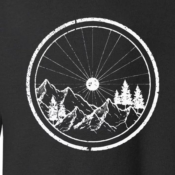 Mountain Bike MTB Cycling Bicycle Biking Gift Toddler Sweatshirt