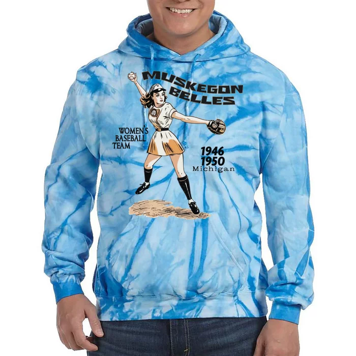 Muskegon Belles Tie Dye Hoodie