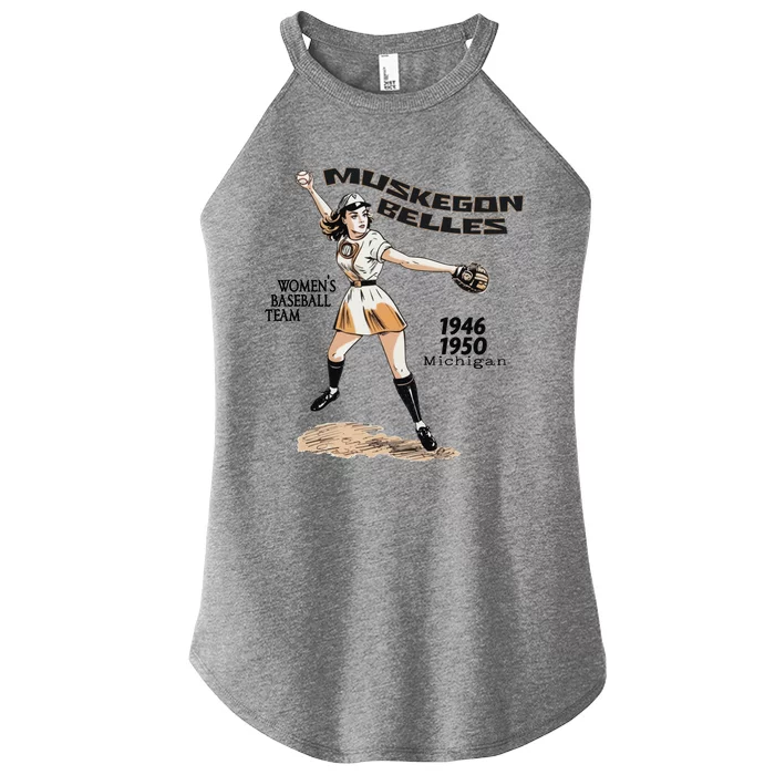 Muskegon Belles Women’s Perfect Tri Rocker Tank