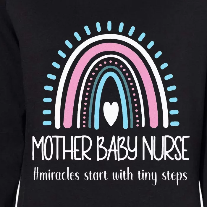 Mother Baby Nurse Appreciation Postpartum Nursing Student Womens California Wash Sweatshirt