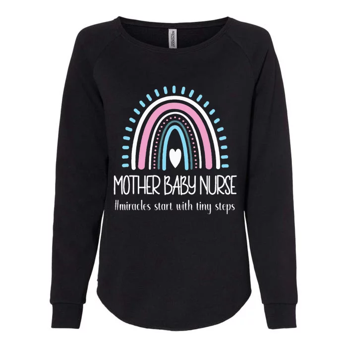 Mother Baby Nurse Appreciation Postpartum Nursing Student Womens California Wash Sweatshirt