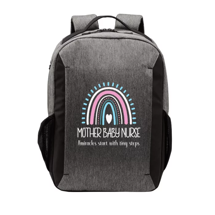 Mother Baby Nurse Appreciation Postpartum Nursing Student Vector Backpack