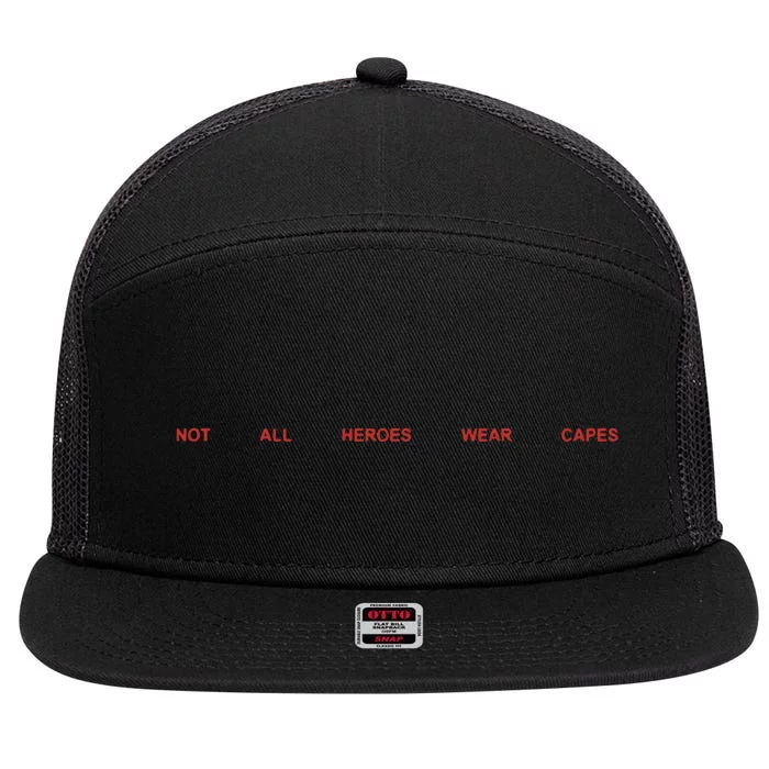 Metro Boomin Nahwc 5 Year Not All Heroes Wear Capes 7 Panel Mesh Trucker Snapback Hat