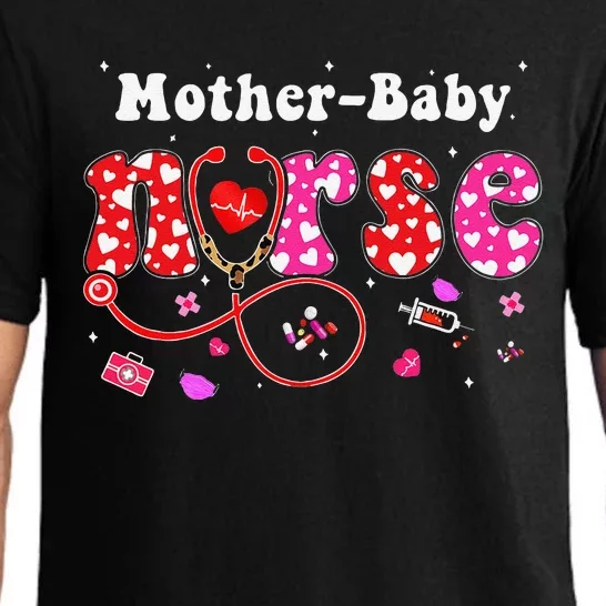 Mother Baby Nurse Appreciation Postpartum Nurse Valentine Pajama Set