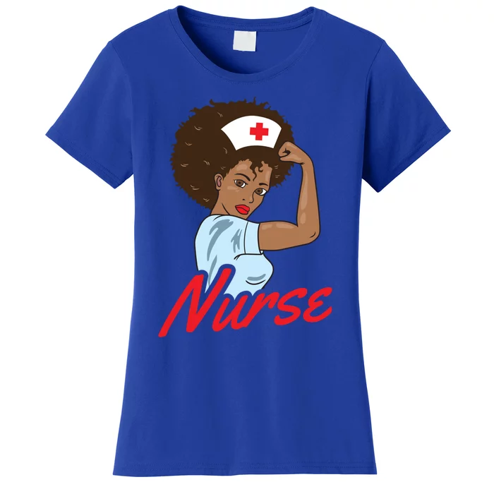 Melanin Black Nurse Clothing Gift African American Gift Women's T-Shirt