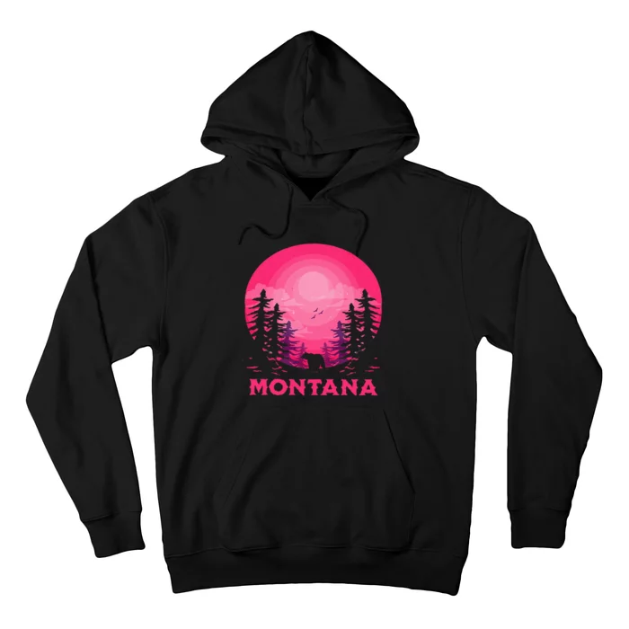 Montana Bear Nature Outdoors Hoodie