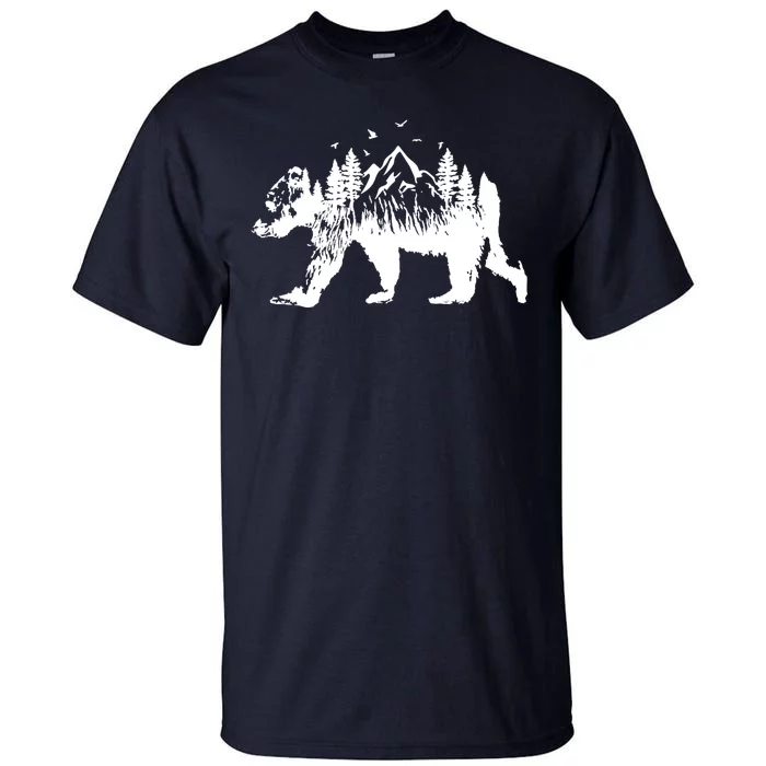 Mountain Bear Nature Tall T-Shirt