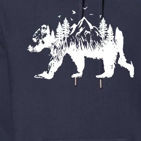 Mountain Bear Nature Premium Hoodie