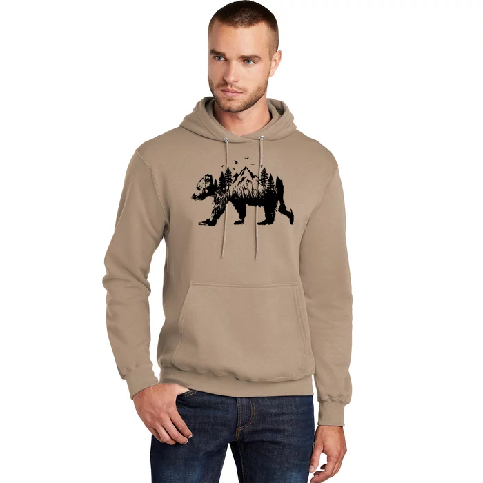 Mountain Bear Nature Hoodie