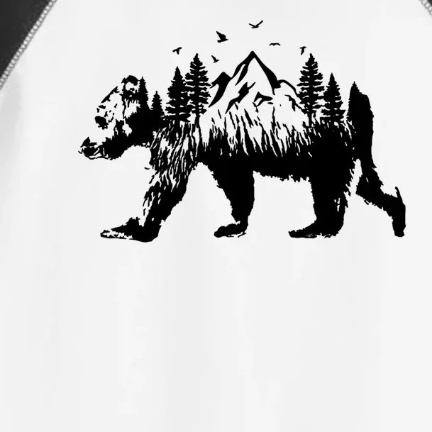 Mountain Bear Nature Toddler Fine Jersey T-Shirt