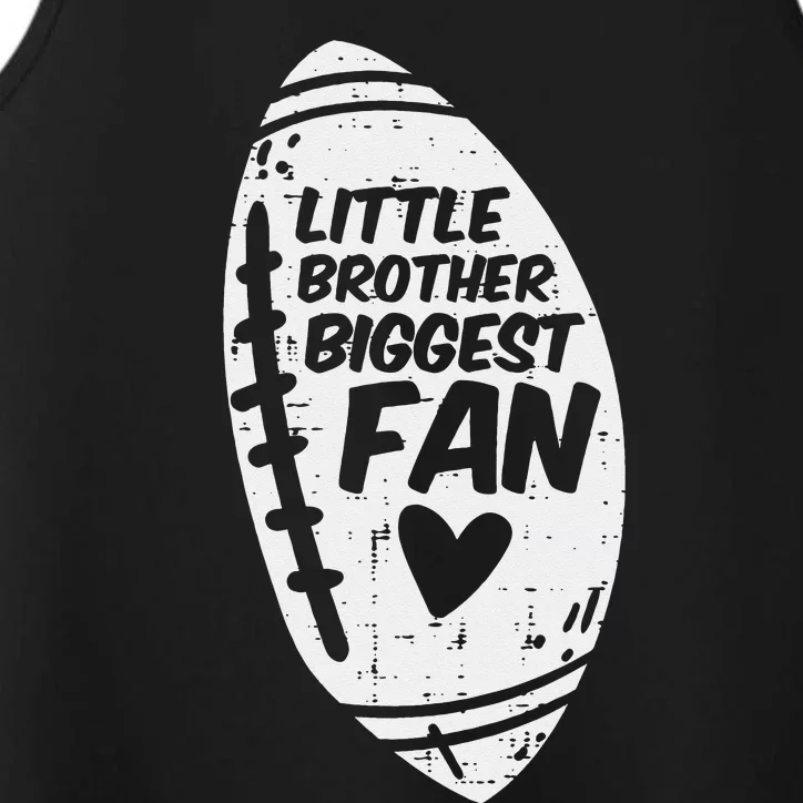 My Brother Out There American Football Family Match Sister Performance Tank