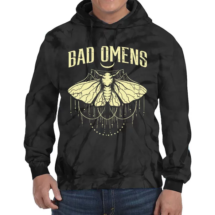 Moth B.A.D O.M.E.N.S Funny Myth Superstitions Women Tie Dye Hoodie