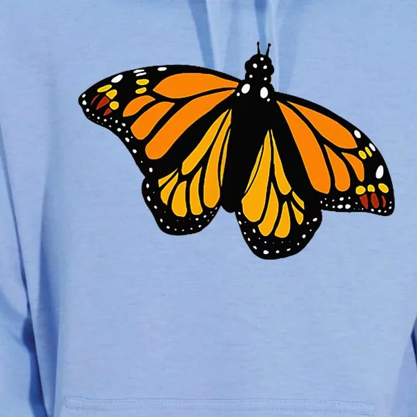 Monarch Butterfly Pocket By Milkweed Mavens Nature Unisex Surf Hoodie