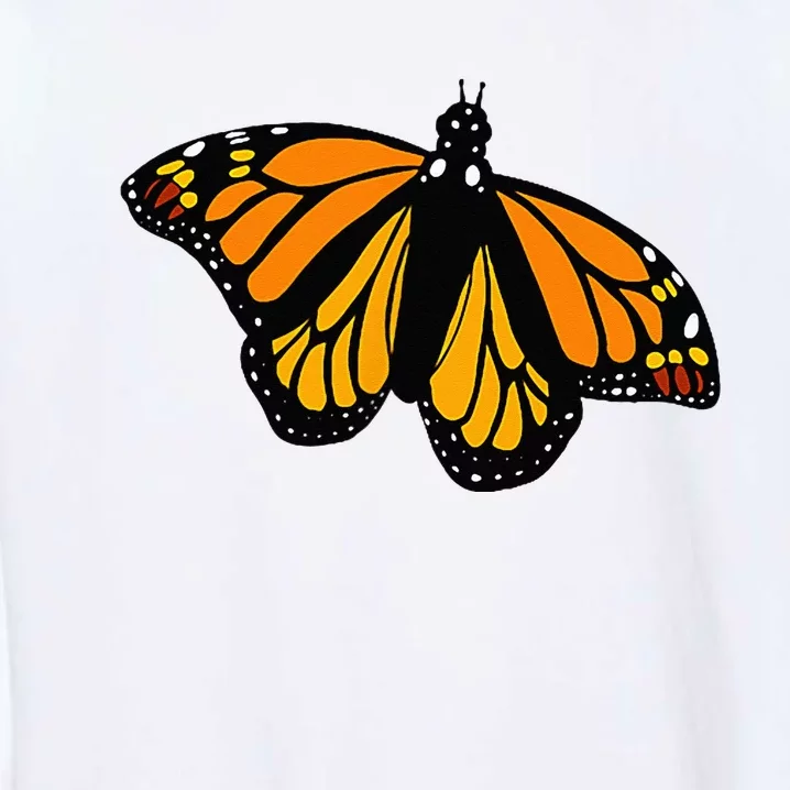 Monarch Butterfly Pocket By Milkweed Mavens Nature Garment-Dyed Sweatshirt