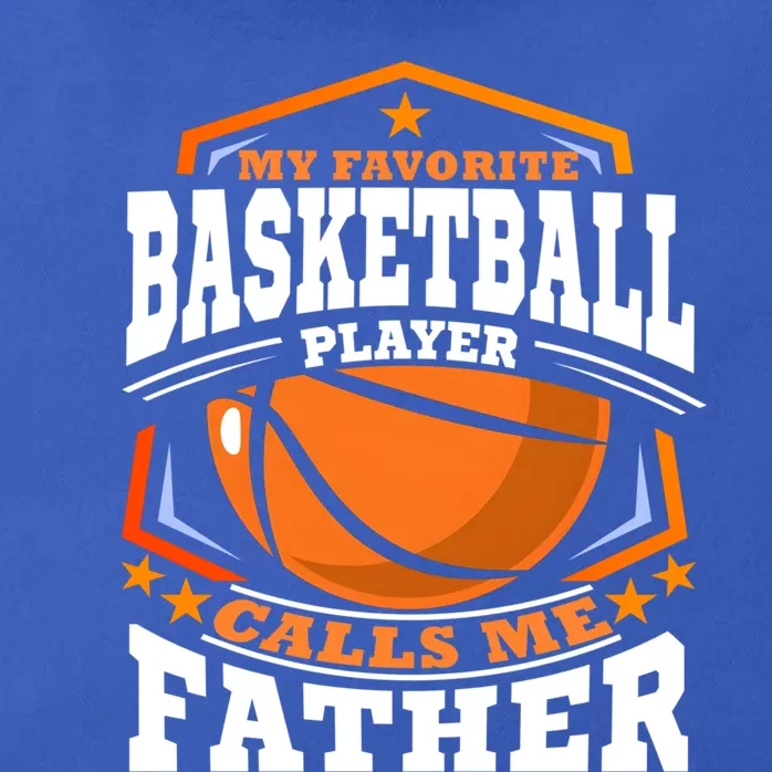 My Basketball Player Calls Me Father Gift Zip Tote Bag