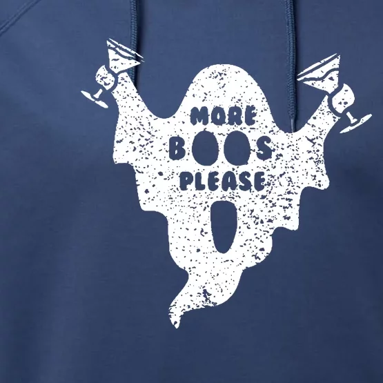 More Boos Please Performance Fleece Hoodie