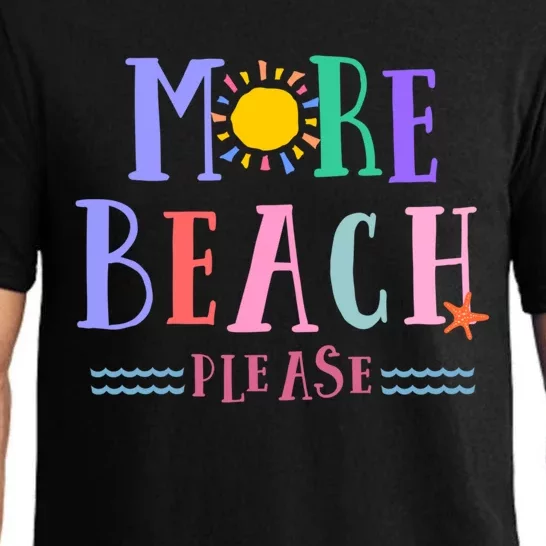 More Beach Please Gift Pajama Set