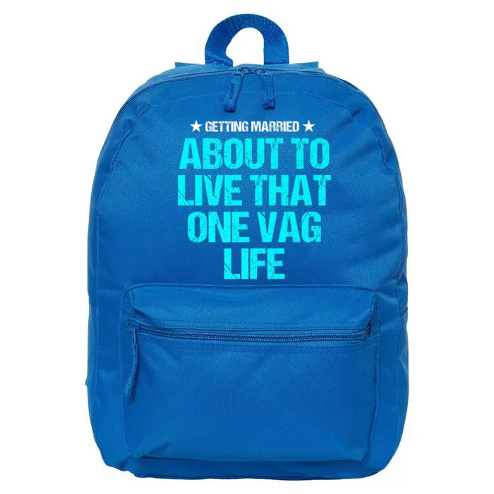 My Bachelor Party Gift For Bachelor Party Apparel Gift 16 in Basic Backpack