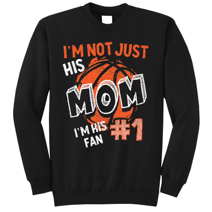 Mom Basketball Player funny mother's day Sweatshirt