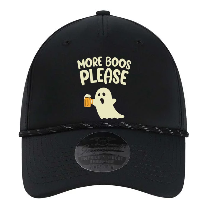 More Boos Please Cute Funny Halloween Ghost Party Performance The Dyno Cap