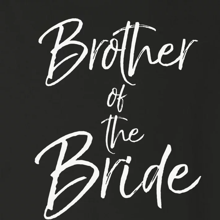 Matching Bridal Party Gifts for Family Brother of the Bride Toddler Long Sleeve Shirt