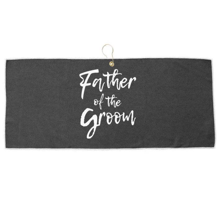 Matching Bridal Party For Family Father Of The Groom Large Microfiber Waffle Golf Towel