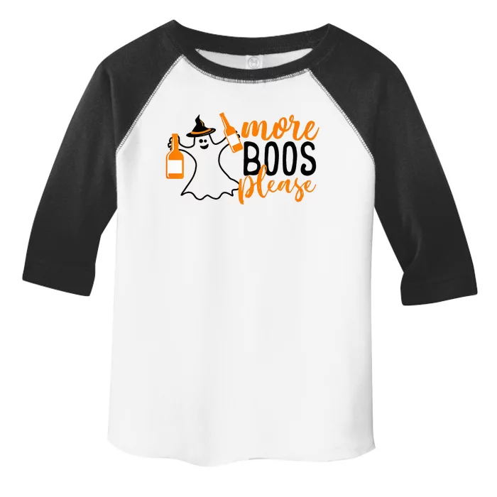 More Boos Please Perfect Fun for Halloween Toddler Fine Jersey T-Shirt