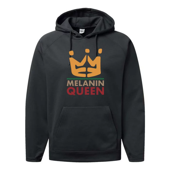 Melanin Black Pride King Black Queen Dope African Pride Melanin Matching Couples Performance Fleece Hoodie