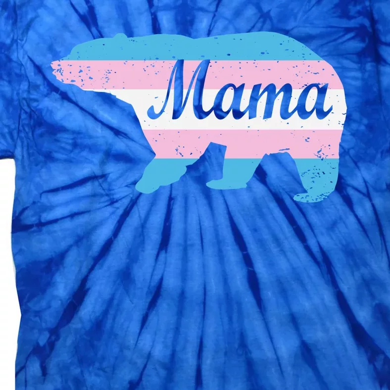 Mama Bear Pride Flag Tie-Dye T-Shirt