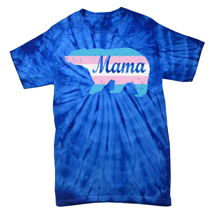 Mama Bear Pride Flag Tie-Dye T-Shirt