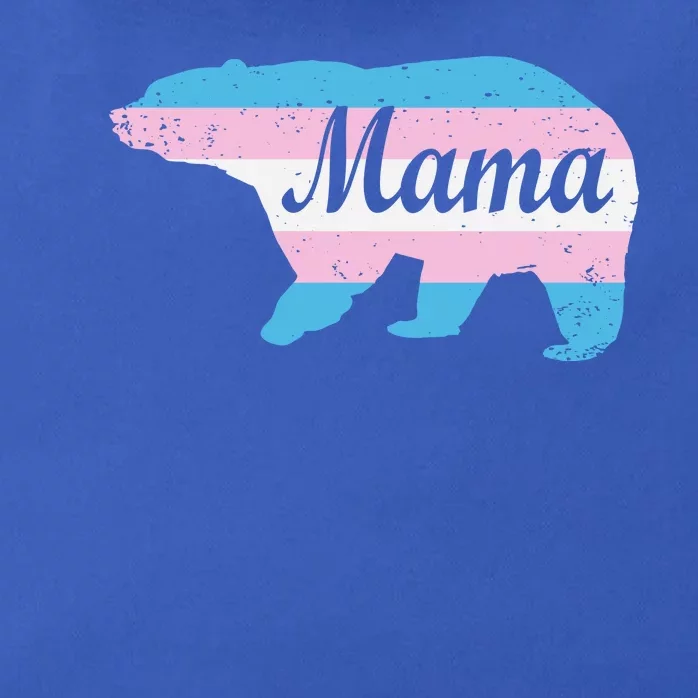 Mama Bear Pride Flag Zip Tote Bag