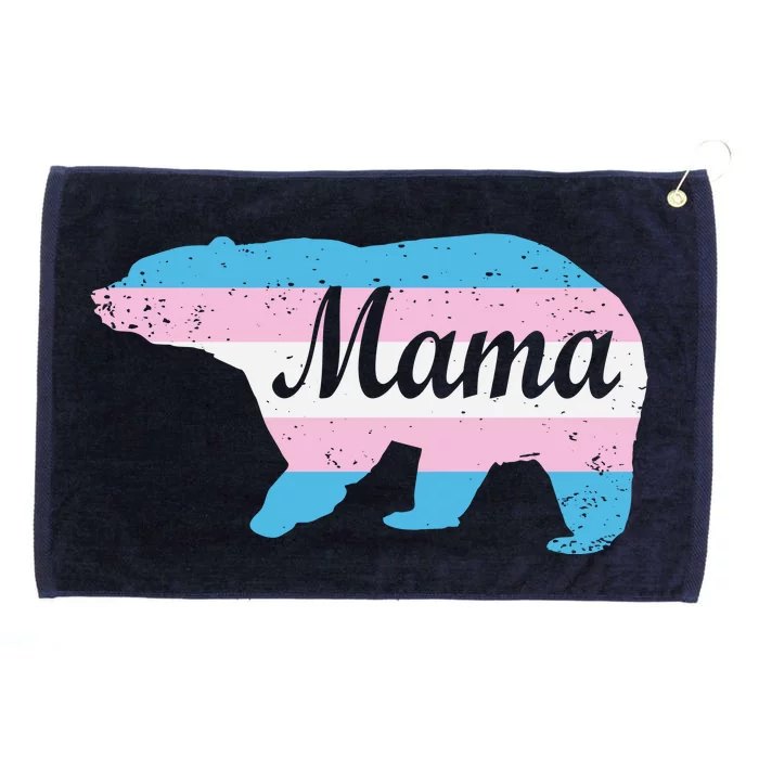 Mama Bear Pride Flag Grommeted Golf Towel