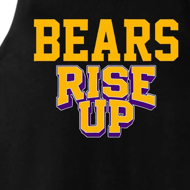 Montgomery Bears Rise Up Hs Ladies Tri-Blend Wicking Tank