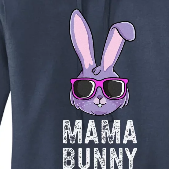 Mama Bunny Rabbit Mom Mommy Matching Family Easter Women's Pullover Hoodie