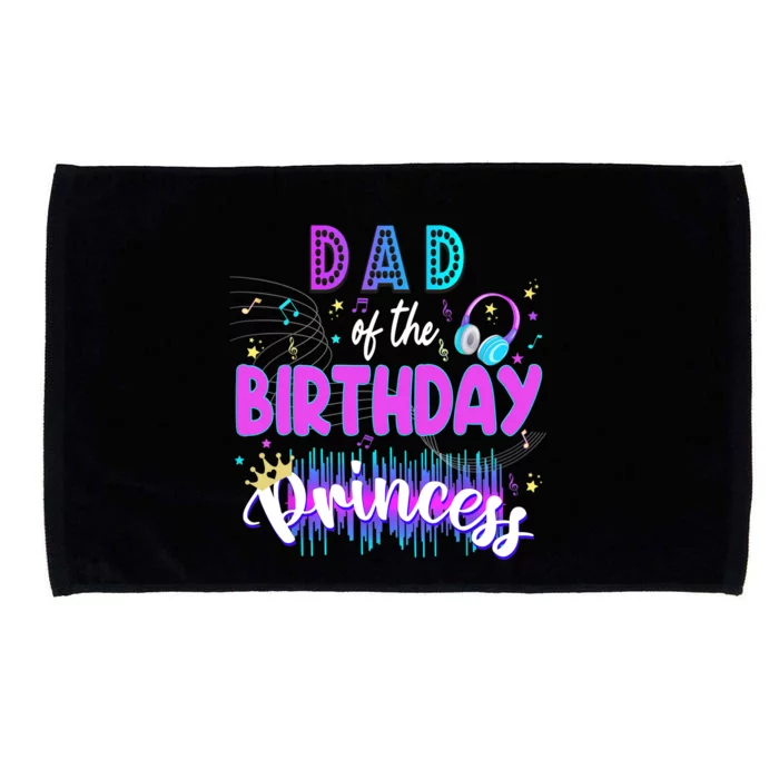 Mama Birthday Rockstar Theme Music Party Karaoke Girl Microfiber Hand Towel