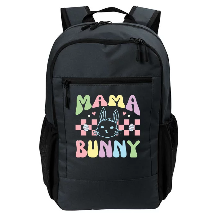 Mama Bunny Retro Colorful Cute Holiday Daily Commute Backpack