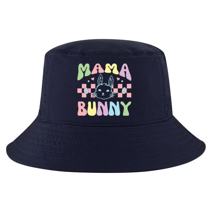 Mama Bunny Retro Colorful Cute Holiday Cool Comfort Performance Bucket Hat