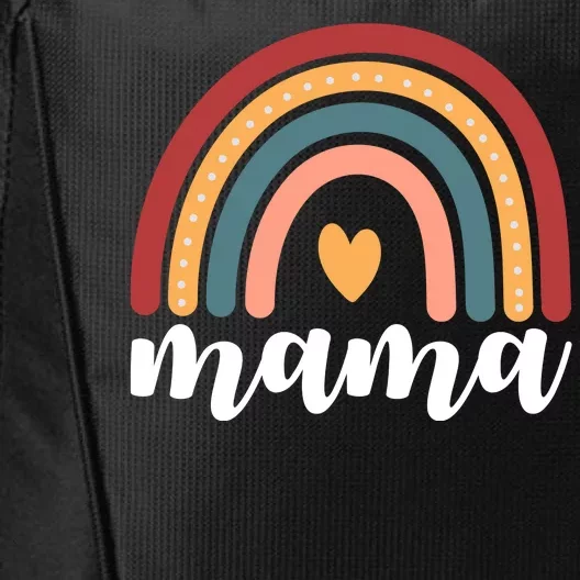 Mama Boho Rainbow City Backpack