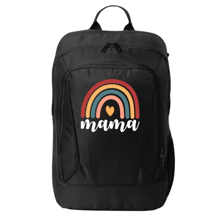 Mama Boho Rainbow City Backpack