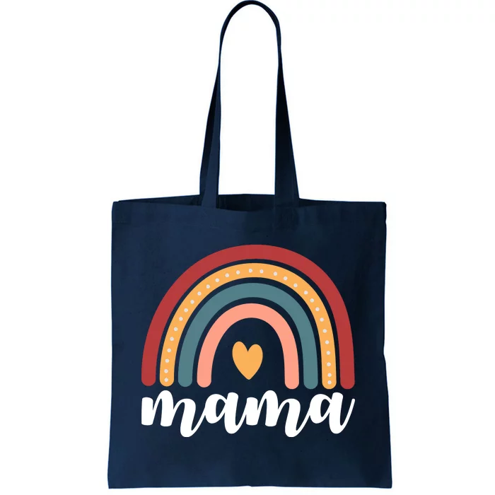 Mama Boho Rainbow Tote Bag