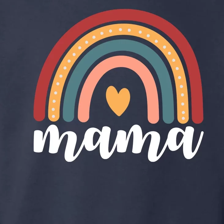 Mama Boho Rainbow Toddler Hoodie