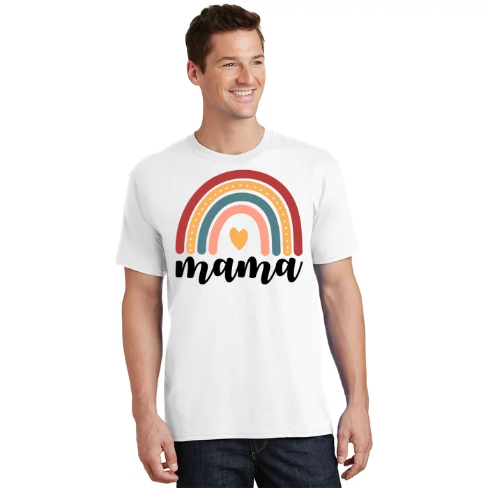 Mama Boho Rainbow T-Shirt