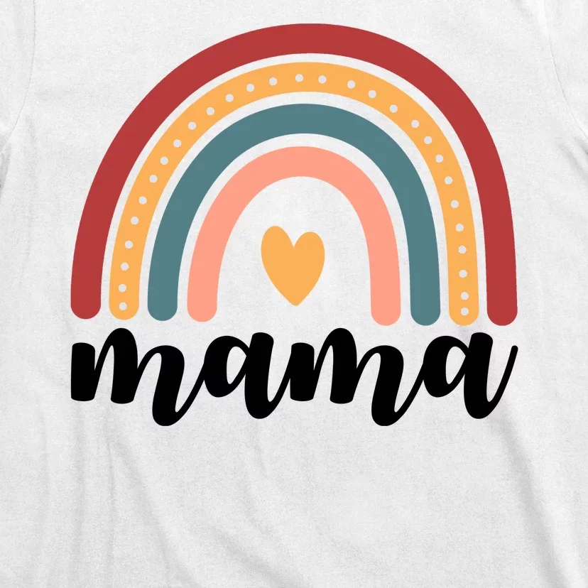 Mama Boho Rainbow T-Shirt